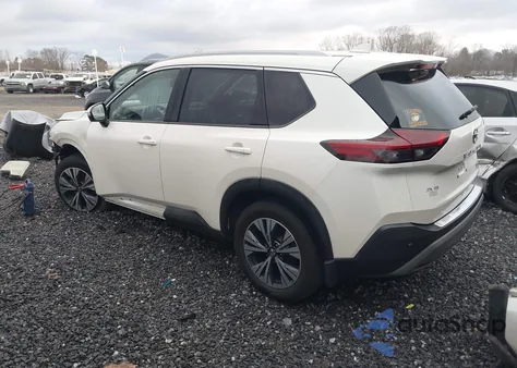 2021 Nissan Rogue Sv Fwd из США, поврежденный, VIN JN8AT3BA9MW025103